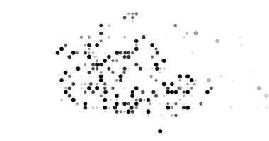 Kanada Haritası Animasyon Noktalarından Yapıldı