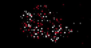 Noktalar halinde Üretici Kanada Haritası Canlandırması