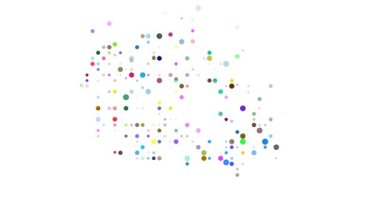 Noktalar halinde Üretici Kanada Haritası Canlandırması