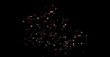 Soyut Noktalar Kanada Haritasını Şekillendirir