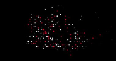 Kanada Haritası Animasyon Noktalarından Yapıldı