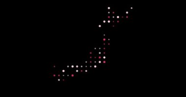 Japonya 'nın Soyut Noktalama Haritası