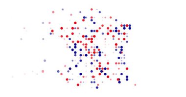 Soyut Noktalar Fransa 'nın Toprak Haritasını Ortaya Çıkardı