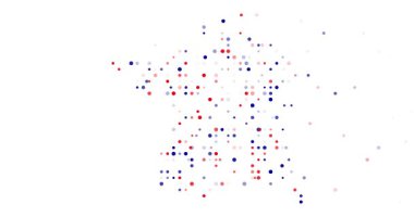 Soyut Noktalar Fransa 'nın Toprak Haritasını Ortaya Çıkardı