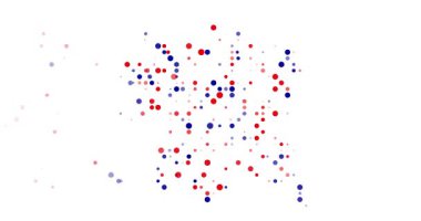 Şekillendirilmiş Düşen Parçacıklar Fransa Haritası İnşa Ediyor