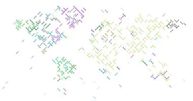 Çapraz Yapılandırılmış Dünya Haritası