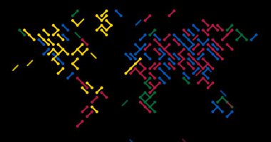 Çapraz Dünya Harita Yapısı