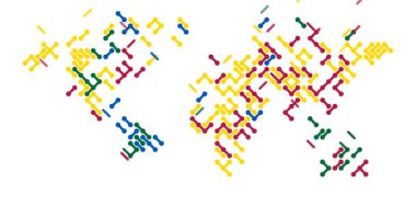 Çapraz Yapılandırılmış Dünya Haritası