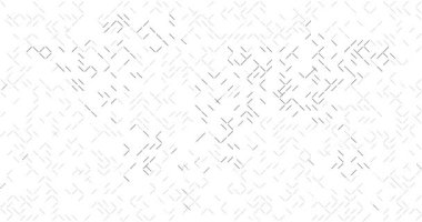 Çapraz Akışı Olan Bağlı Dünya Haritası