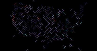 Amerikan Haritasının Karmaşık Dokuma Yapısı