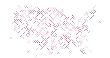 Amerikan Haritasının Karmaşık Dokuma Yapısı