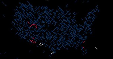 ABD 'nin Karmaşık Izgara Haritası