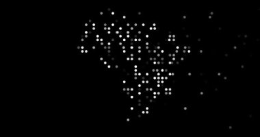 Düşen Parçacıklar Brezilya Haritası Oluşturdu