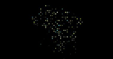 Brezilya Soyut Hareketindeki Dot Animasyonu
