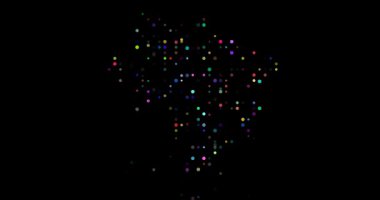 Brezilya Haritası Düşen Noktalar Tarafından Şekillendirildi