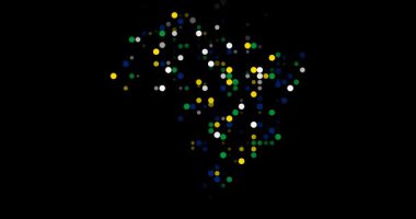 Brezilya Soyut Hareketindeki Dot Animasyonu