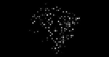 Düşen Parçacıklar Brezilya Haritası Oluşturdu