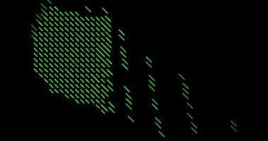 Hareketli çizgilerden üretici ABD haritası. Amerikan Haritasının Karmaşık Yapısı                                        