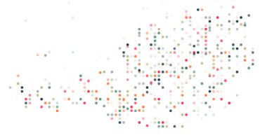 Avusturya Dot Matris Canlandırma Grafik Tasarımı