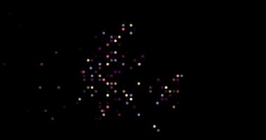 Şekillendirilmiş Düşen Noktalar Danimarka Haritasını Göster