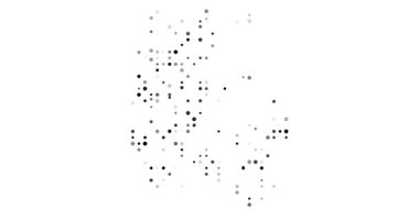 Düşen Noktalar tarafından oluşturulan Danimarka Haritası