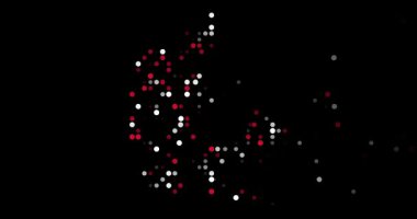 Danimarka Ülke Haritası Noktalarla Canlandırıldı