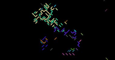 İtalya Haritasının Üretici Labirent Izgarası