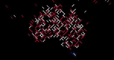 Avustralya Çapraz Çizgi Ağı ile Izgara