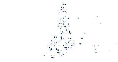 Düşen Noktalardan Finlandiya Haritası