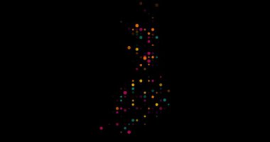 Animasyon Noktalarından Yapılan Finlandiya Şekli