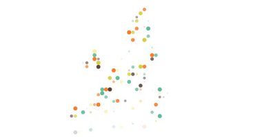 Düşen Çemberler tarafından oluşturulan Avrupa Toprakları