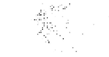 Noktaları Kullanarak Yunanistan 'ın Üretici Haritası