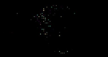 Noktaları Kullanarak Yunanistan 'ın Üretici Haritası