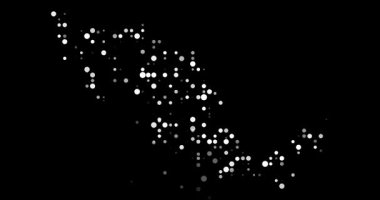 Düşen Renk Noktaları Meksika Haritası