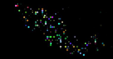 Meksika 'nın Stilize Nokta Haritası