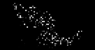 Üretici Dot Animasyonu Meksika Silueti