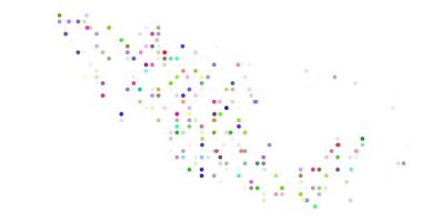 Yaratıcı Düşen Noktalar Meksika Haritası