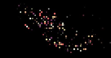 Meksika 'nın Stilize Nokta Haritası