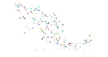 Düşen Şebeke Çemberleri Meksika Haritasını Ortaya Çıkartıyor