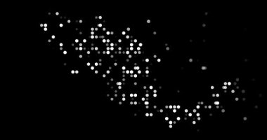 Animasyon Parçacık Sistemi Tarafından Şekillendirilmiş Meksika