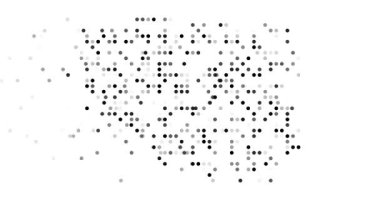 Üretici Çember Izgarasından Polonya Haritası