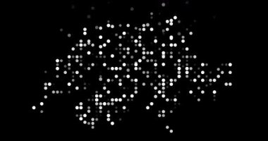 Renkli Çember Izgara İsviçre Haritası İnşa Etti