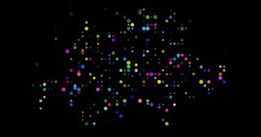 Animasyon Noktaları İsviçre Ülke Şeklini Biçiyor