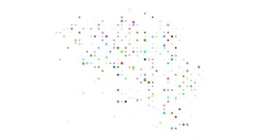 Renkli Parçacık Izgara Biçimi Belçika