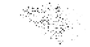 Belçika 'nın Düşen Nokta Izgara Haritası