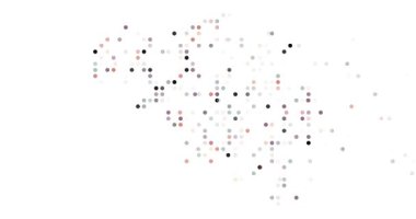 Belçika 'nın Düşen Nokta Izgara Haritası