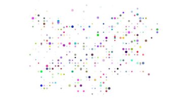 Canlandırılmış Noktalarla Dijital Bulgaristan Haritası