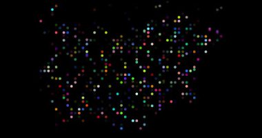 Gelecekçi Bulgaristan Haritası Hareket Sanatında