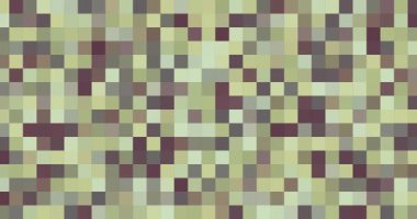 Piksel Karelerden Yapılan Canlı Geometri