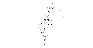 Düşen Minimalist Noktalar İsrail 'i ortaya çıkardı